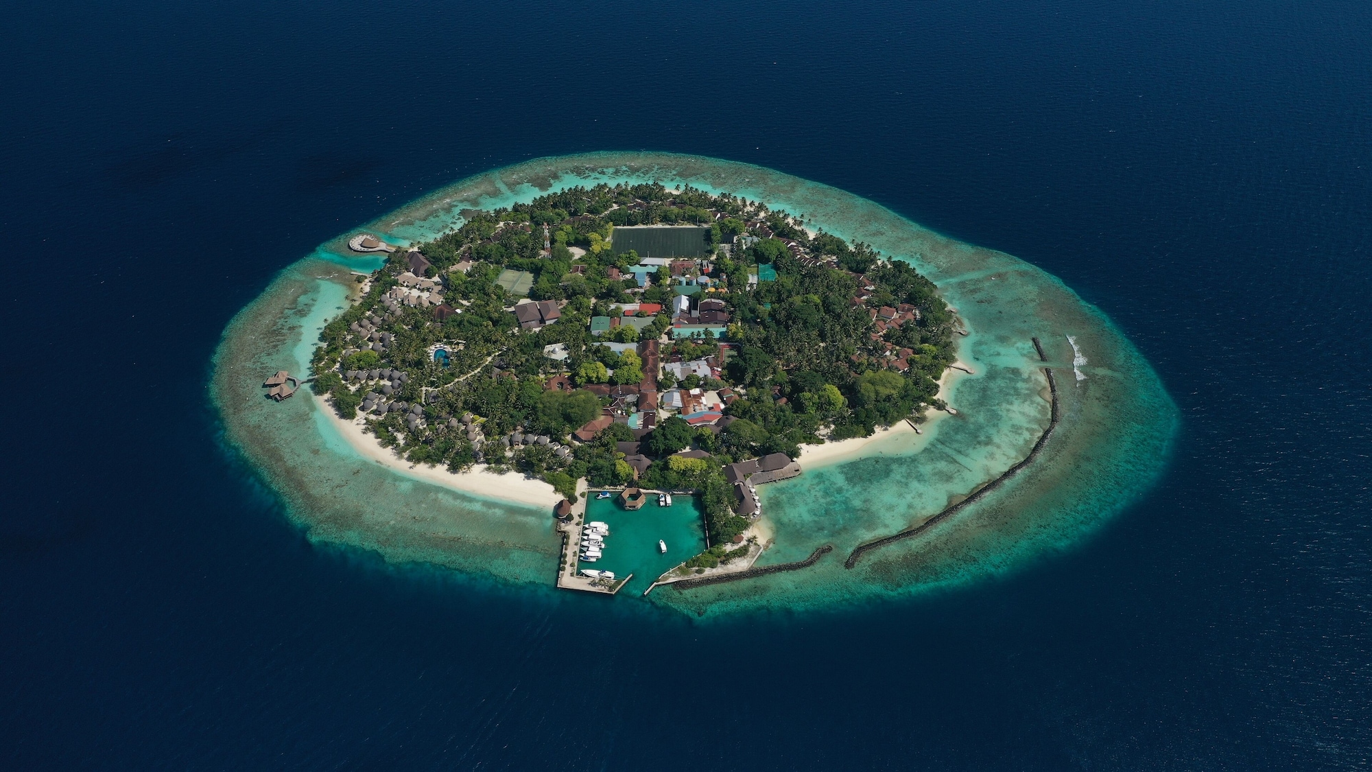 Bandos Maldives 5-Star All Inclusive Beach Resort from £1,257 at Expedia UK 1 Embrace the beauty of the Maldives and make the most of your beachfront stay at Bandos Maldives