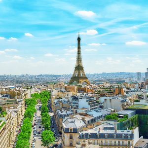 most beautiful and romantic cities in Europe. With iconic landmarks such as the Eiffel Tower & more.