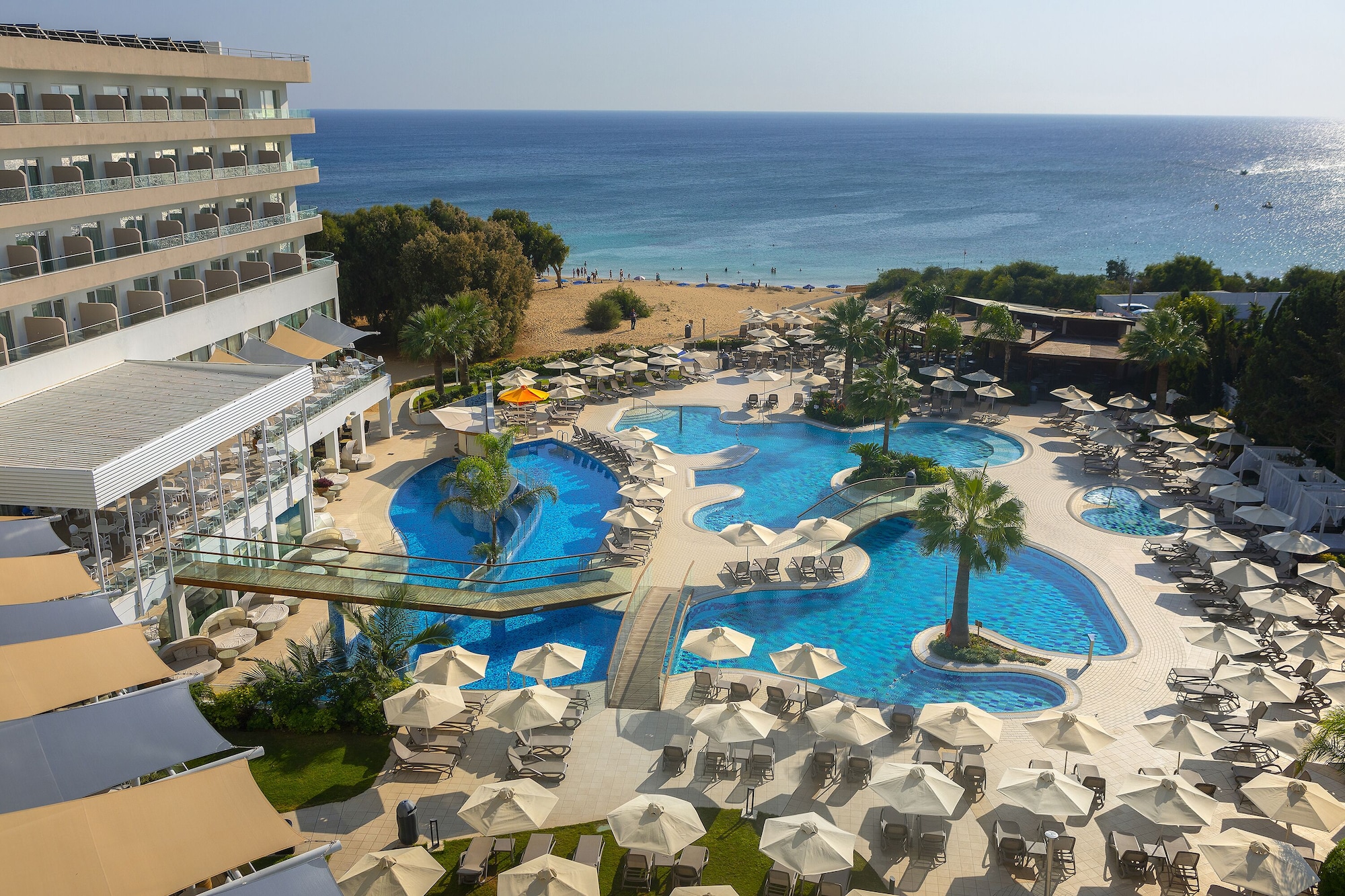 Luxurious All-Inclusive Holiday at Melissi Beach Hotel & Spa in Cyprus from just £947 per Traveller at Expedia UK 1 Experience the ultimate holiday at Melissi Beach Hotel & Spa, a 4-star eco-certified hotel located near the renowned Nissi Beach in Cyprus.