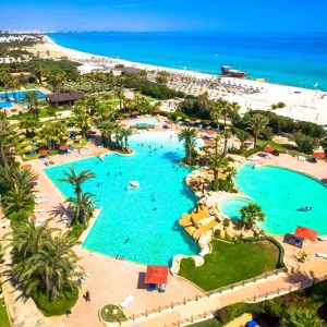 The Sahara Beach Aquapark in Tunisia is a destination that promises a memorable and exciting holiday experience.